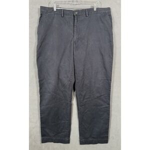 Polo Ralph Lauren Mens‎ Chino Pants 40x30 Navy Blue Stretch Straight Twill